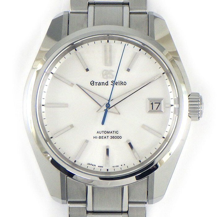 グランドセイコー Grand Seiko 腕時計 メカニカルハイビート36000 SBGH277/9S85-00W0 シルバー文字盤 デイト 裏スケ SS 自動巻き 【中古】