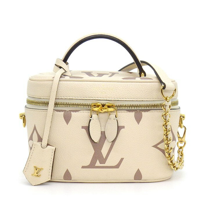 樂天商城 - ルイ・ヴィトン LOUIS VUITTON ショルダーバッグ ヴァニティ PM M45599 クレーム ボワドローズ モノグラムアンプラントレザー 【中古】