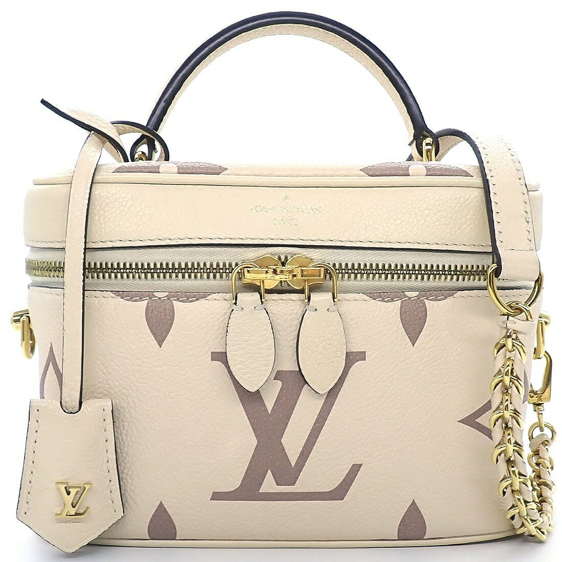 樂天商城 - ルイ・ヴィトン LOUIS VUITTON ショルダーバッグ ヴァニティ PM M45599 クレーム ボワドローズ モノグラムアンプラントレザー 【中古】