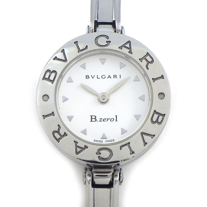 乐天商城 - 【最大3万円OFFクーポン配布中】 ブルガリ BVLGARI 腕時計 B-zero1 ビーゼロワン BZ22S ホワイト文字盤 SS クオーツアナログ 【箱・保付き】 【中古】