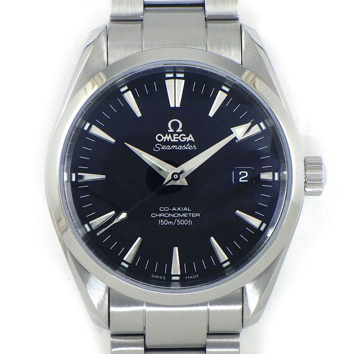 樂天商城 - オメガ OMEGA 腕時計 シーマスター 2503.50.00 ブラック文字盤 デイト SS 自動巻き 【中古】
