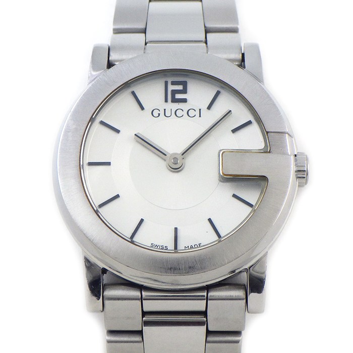 GUCCI グッチ 101L Gラウンド クォーツ 腕時計 シルバー 正規品 / C825 楽天市場】gucci 101lの通販