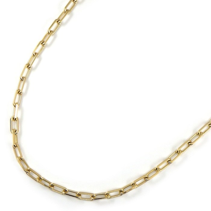 乐天商城 - 【最大1万円OFFクーポン配布中&10日限定★ポイント3倍】 カルティエ Cartier ネックレス サントス B7224582 チェーン K18YG 【箱・保付き】 【中古】