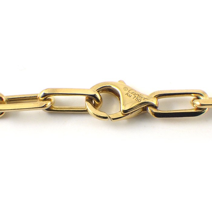 カルティエ Cartier ネックレス サントス B7224582 チェーン K18YG 【箱・保付き】...