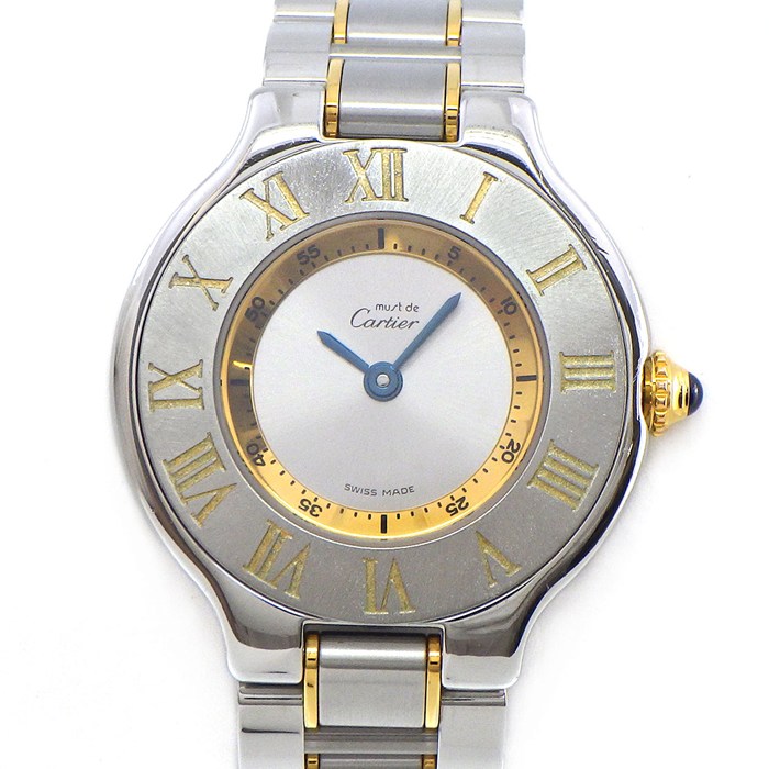 【30日限定★ポイント3倍】 カルティエ Cartier 腕時計 マスト21 ヴァンティアン W10 ...