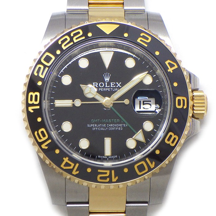 【25日限定★ポイント3倍】 ロレックス Rolex 腕時計 GMTマスターII 116713LN  ...