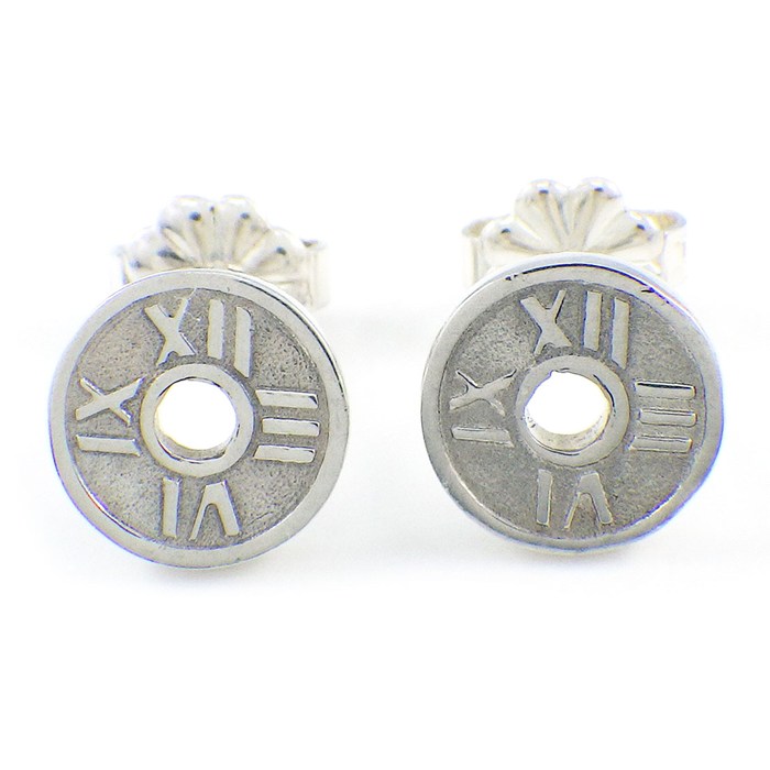 【最大3万円OFF先着クーポン配布中】 ティファニー Tiffany & Co. ピアス アトラス サークル SV925 【中古】