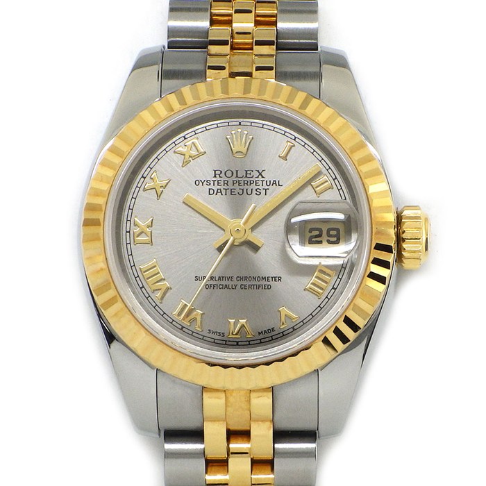 ロレックス Rolex 腕時計 デイトジャスト 179173 F番 2003年-2004年製 ローマ ...