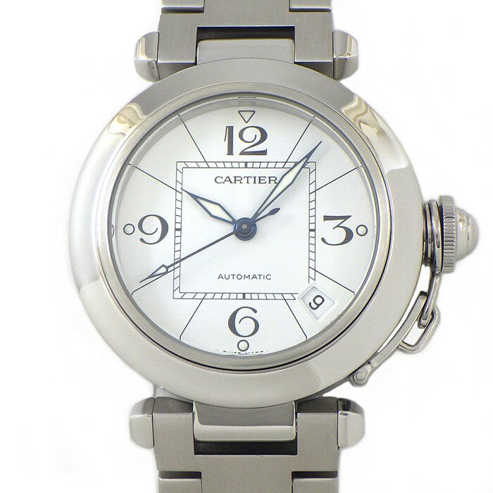 【30日限定★ポイント3倍】 カルティエ Cartier 腕時計 パシャC W31074M7 デイト ...