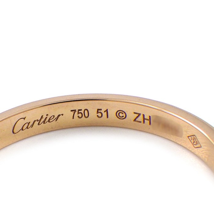 【5日限定★最大3万円OFF＆P3倍★】 カルティエ Cartier リング ダムール ウェディン...