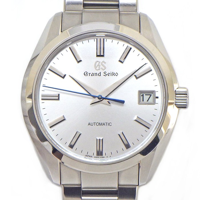 グランドセイコー Grand Seiko 腕時計 ヘリテージコレクション メカニカル SBGR307/9S68-00B0 デイト 裏スケ サンレイ シルバー文字盤 SS 自動巻き 【箱・保付き】 【中古】