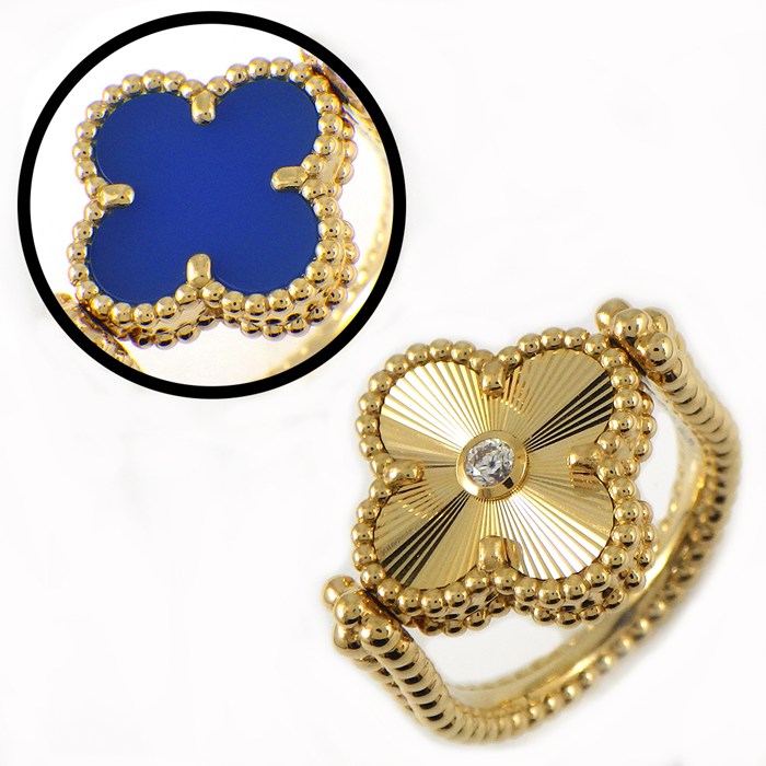 最大3万円OFF スペシャル ヴァンクリーフ＆アーペル Van Cleef & Arpels リング ヴィンテージアルハンブラ jbworksinc-10030600 ジェイビーワークス 楽天市場店 パッケージ画像