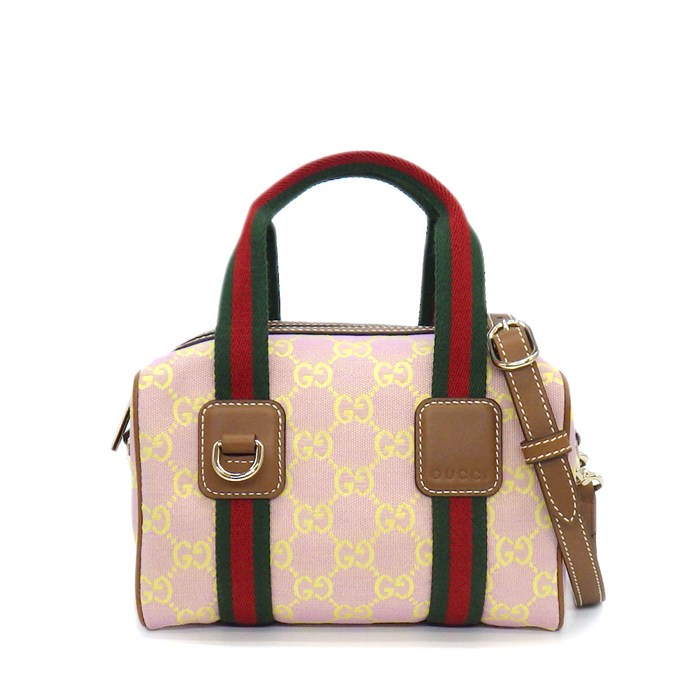 新品　正規品　GUCCI 856055 GG ミニボストン ショルダー　ピンク 新品 正規品 GUCCI 856055 GG ミニボストン ショルダー ピンク セール