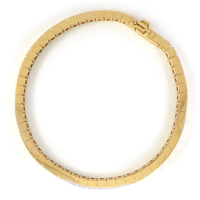 【最大3万円OFF先着クーポン配布中】 カルティエ Cartier ブレスレット ラニエール ロゴ K18YG / #15 【中古】