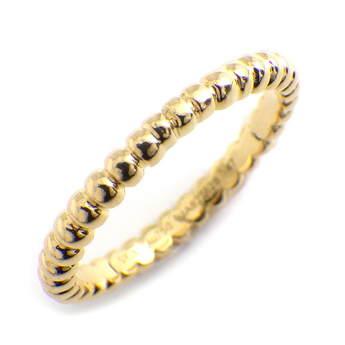 ヴァンクリーフ＆アーペル リング ペルレ ゴールドパール スモール K18YG 7号 / #47 【中古】のサムネイル