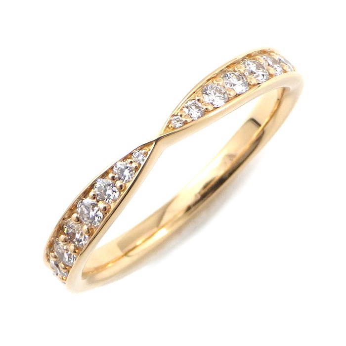 ティファニー Tiffany & Co. リング ハーモニー ハーフエタニティ ダイヤモンド K18PG 8.5号 【中古】のサムネイル