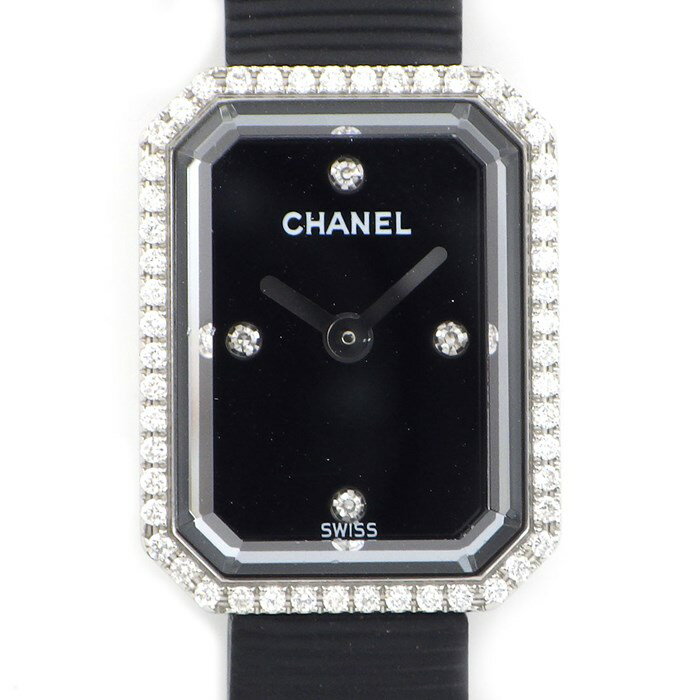 シャネル CHANEL 腕時計 プルミエール H2434 4ポイント ダイヤインデックス ダイヤベゼ ...