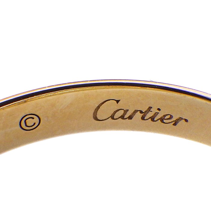 カルティエ Cartier リング トリニティ K18PG 9.5号 K18WG #49 公式の店舗 K18YG