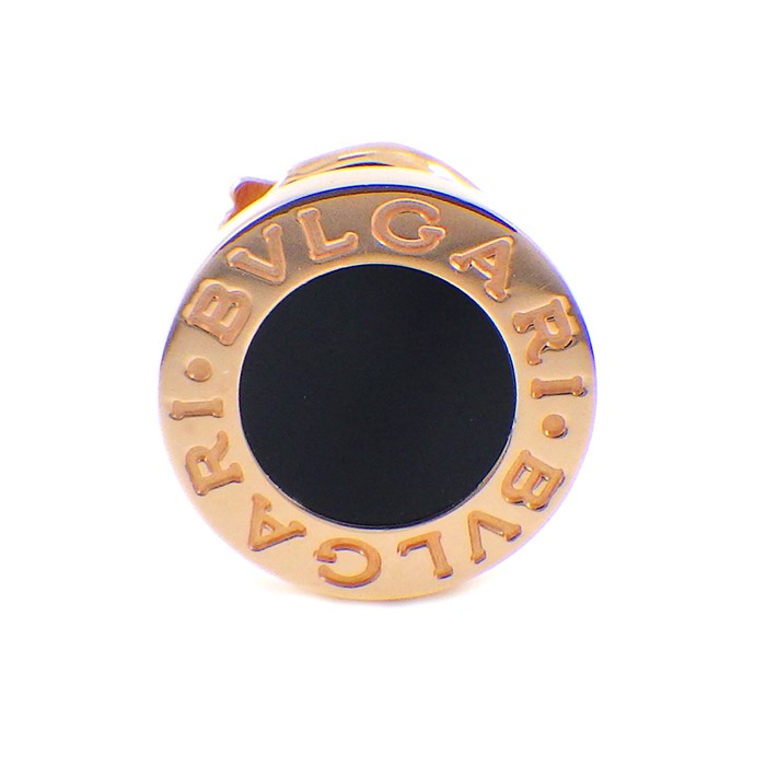 ブルガリ BVLGARI ピアス ブルガリブルガリ シングル オニキス K18PG ※片方のみ 【中古】のサムネイル
