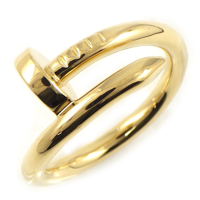 カルティエ Cartier リング ジュストアンクル B4092654 釘モチーフ K18YG 14号 / #54 【中古】のサムネイル