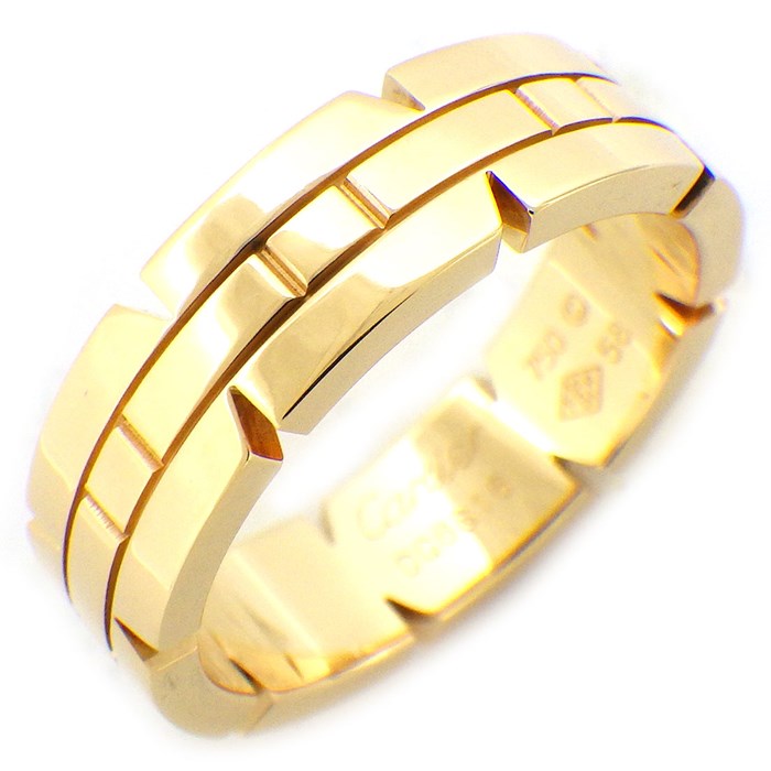 カルティエ Cartier リング タンク フランセーズ K18YG 17.5号 / #58 【中古】のサムネイル