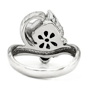 猫リング PT900 レディース ダイヤモンド リング 指輪 プラチナ