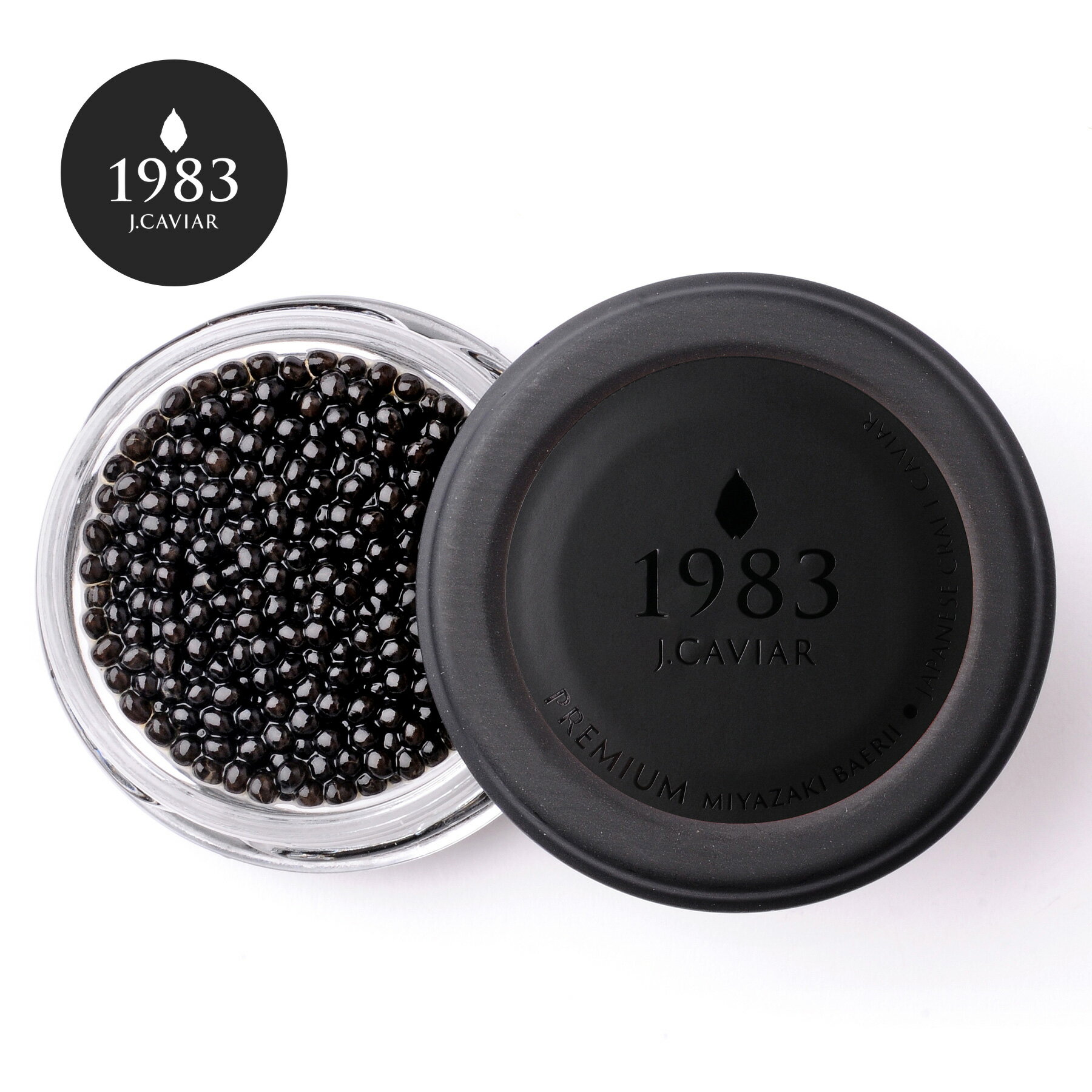 【20 OFF＆3,000円クーポン】1983 J.CAVIAR バエリ プレミアム (12g) 贈答用化粧箱入り 宮崎 キャビア 国産 キャビア プレゼント 贈答 贈り物 高級食材 パーティー 記念日 誕生日 世界三大珍味 国産キャビア お歳暮 御歳暮 お年賀 お取り寄せ グルメ