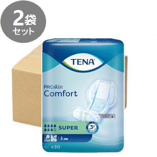 30枚×2袋【ケース販売】TENAコンフォート スーパー　850cc　尿取りパッド,
