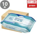 10袋入【ケース販売】TENAウェットワイプ 50枚　大判　清拭