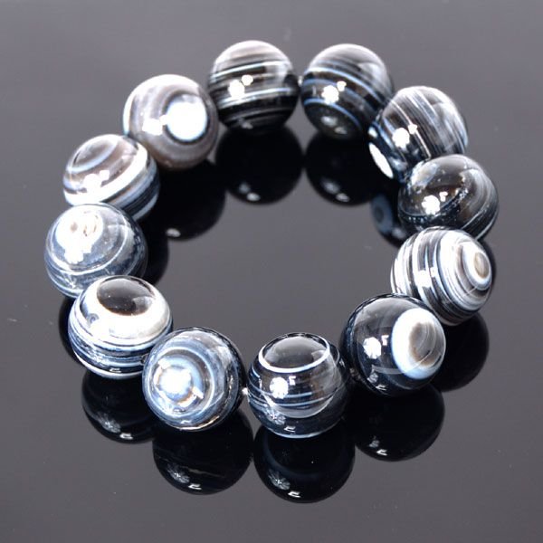 カラフルザクザク天眼瑪瑙ブレス 18ミリ 【公式通販】