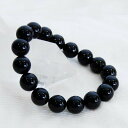 【25日迄★夏休み最終SALE全品8%オフ】鑑別カード付き 黒水晶 カンゴーム 12mm珠パワーストーン ブラック水晶 ブラッククオーツ メンズ クオーツ 天然...