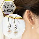 【本日ポイントUP】【横浜001認定 送料込】【メール便でお届け】パール ピアス フック 金属アレルギー 対応 パールピアス あこや真珠 パール ピアス フック...