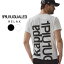 1PIU1UGUALE3 RELAX  Kappa Υԥ奦Υȥ  T Хå 롼ͥå  å BACK LOGO T-SHIRTS ˥å  ǥ ե