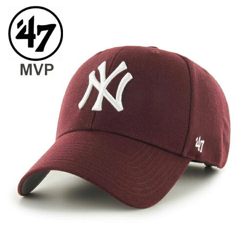 47 フォーティーセブン Yankees ‘47 MVP Dark Maroon キャップ メンズ レディース 野球 メジャー ヤンキース ベースボールキャップ 帽子 cap プレゼント ギフト 誕生日 ローキャップ ニューヨーク 海外 トレーニング スポーツ 旅行 47 フォーティーセブン Yankees ‘47 MVP Dark Maroon キャップ メンズ レディース 野球 メジャー ヤンキース ベースボールキャップ 帽子 cap プレゼント ギフト 誕生日 ローキャップ ニューヨーク 海外 トレーニング スポーツ 旅行