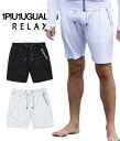 1PIU1UGUALE3 RELAX ウノピゥウノウグァーレトレ リラックス ラッシュガード メンズ ショートパンツ プール レジャー マリンスポーツ 海 海水浴 おしゃれ ブランド ハーフパンツ 短パン