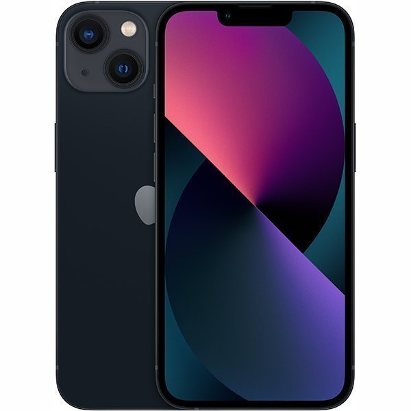 【ガラスフィルムと透明ケースプレゼント】Apple国内正規SIMフリー iPhone 13 128GB ミッドナイト MLNC3J/A　A2631 新品 未開封 本体 白ロム　あす楽 送料無料