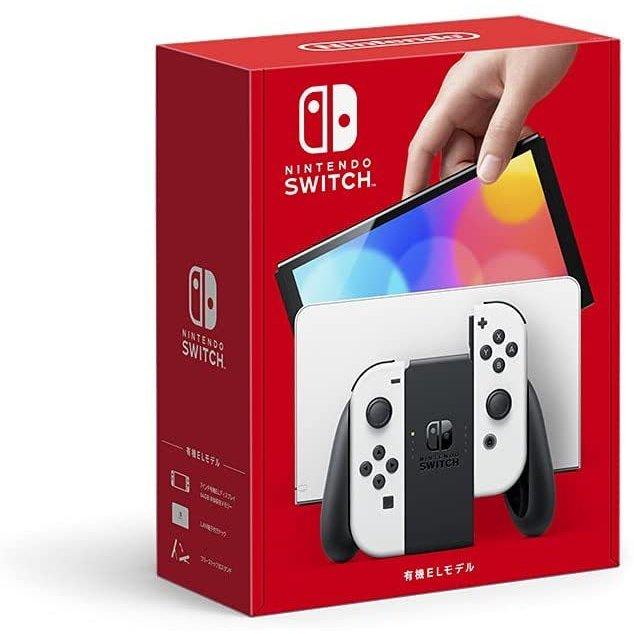 新品 未使用 任天堂 Nintendo Switch 本体 有機ELモデル Joy-Con(L)/(R) ホワイト HEG-S-KAAAA　全年齢対象※量販店印付き場合あり、商品情報欄にてご確認ください