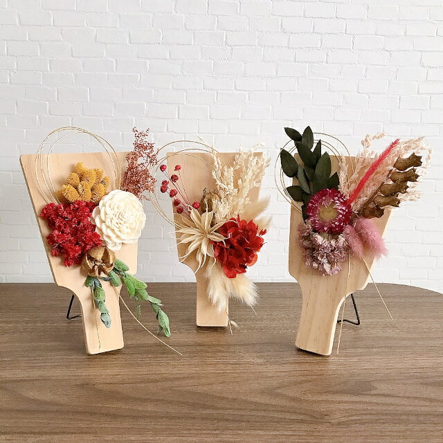 Dry Flower Okazari Hagoita【グローバルアロー global arrow ドライフラワー しめ...