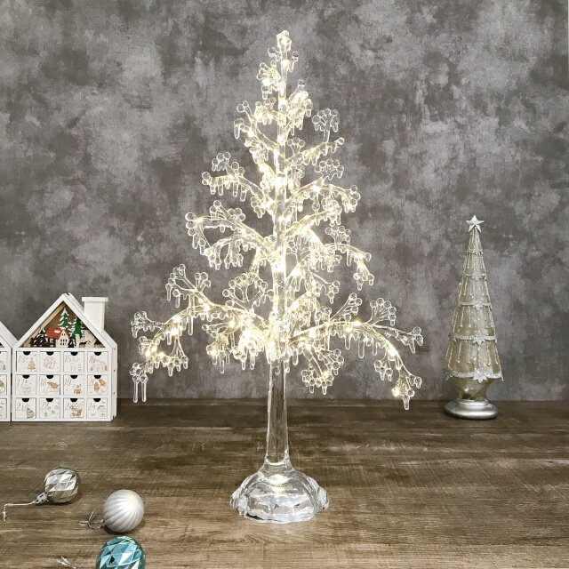 アクリルLEDトゥイッグツリー 010639【ハルモニア お洒落 おしゃれ クリスマス装飾 クリスマス飾り クリスマスデコレーション アンティーク バレンタイン...