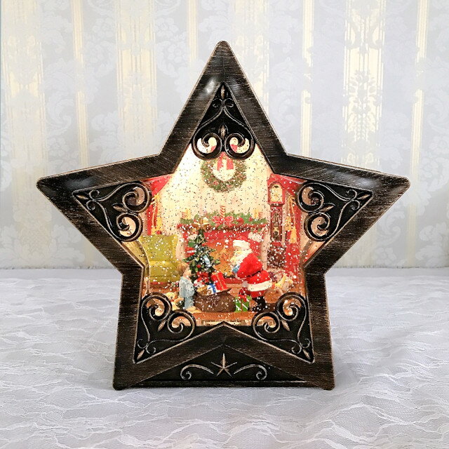 リキッドスター サンタ&キッズ 10656【ハルモニア スノードーム お洒落 おしゃれ クリスマス装飾 クリスマス飾り クリスマスデコレーション アンティーク ...