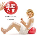 【erugam】腹筋たま 54147【ジムボール トレーニング ダイエット バランスボール 腹筋 背筋 全身運動 フィットネス エクササイズ 体幹 筋肉 筋トレ...