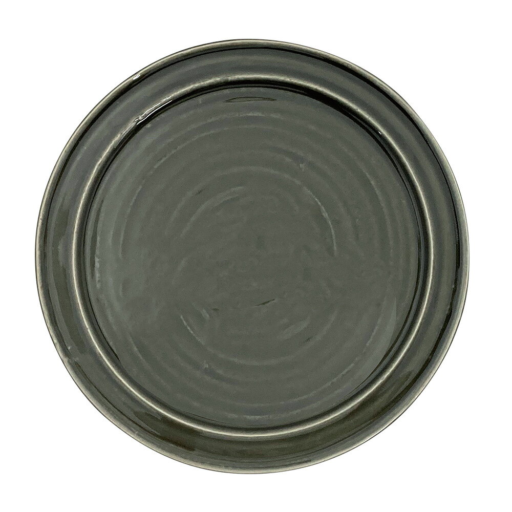 【co-bo-no】MUTE ミュート プレート　中 3色 ベージュ/ブラック/ブラウン 皿/食器/日本製食器/陶器/カフェ/おしゃれ食器/レンジOK 3