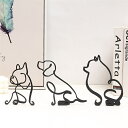 インテリア雑貨 犬 猫 ブルドッグ 置物 ワイヤーアート 韓国 インテリア 小物 雑貨 オブジェ