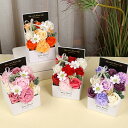 ソープフラワー 母の日 ギフト 造花 花束 シャボンフラワー お返し 枯れない花 誕生日 結婚記念日 開店祝い 卒業式 転居 お見舞い 贈り物 女性へ プレゼン...
