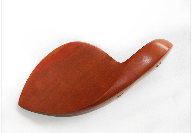 プロ仕様のバイオリンアクセサリー フルサイズナツメ木製バイオリンあご当て シルバーあご当てネジ付き バイオリンパーツアクセサリー 送料無料