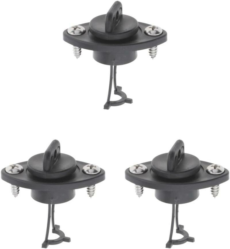 3のセットマリンカヤックドレンプラグディンギーヨットの穴バングスカッパープラグアクセサリー