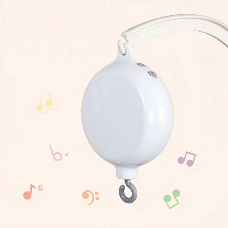 ベッドメリー オルゴール ベビーベッド ベビーベッドメリー 音楽 ブラケット アーム ベッドメリー用 360度回転 子守歌 ベビー用品 赤ちゃん おもちゃ 出産祝い ギフト