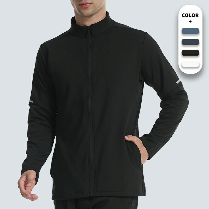 ラッシュガード メンズ 長袖 水着 [伸縮性・速乾・接触冷感・UVカット] 大きいサイズ ジップアップ ス..