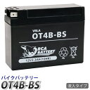 バイク バッテリー YT4B-BS ORCA BATTERY 互換【OT4B-BS】 充電・液注入済 ...