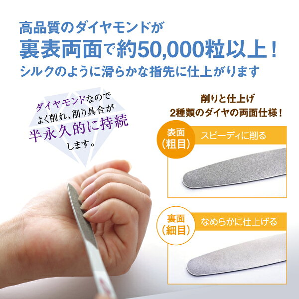 【シルキーネイル(ホワイト)】 高級ダイヤモン...の紹介画像3